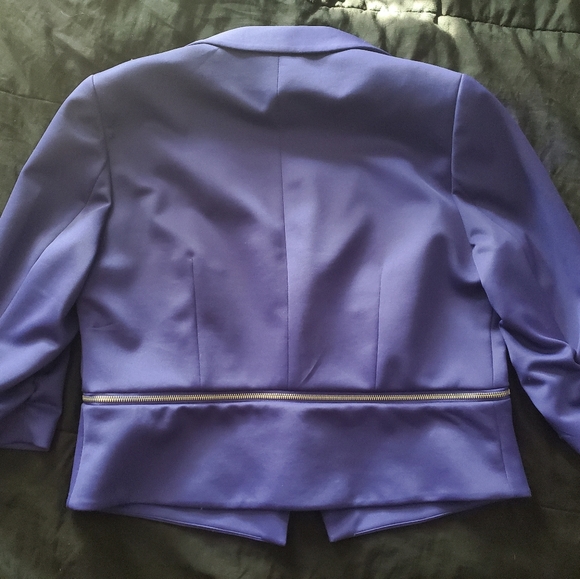 Purple and silver XL Rickis blazer - Picture 2 of 5